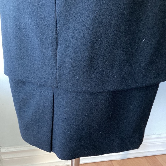 Vintage black wool Town & County - Picture 8 of 12